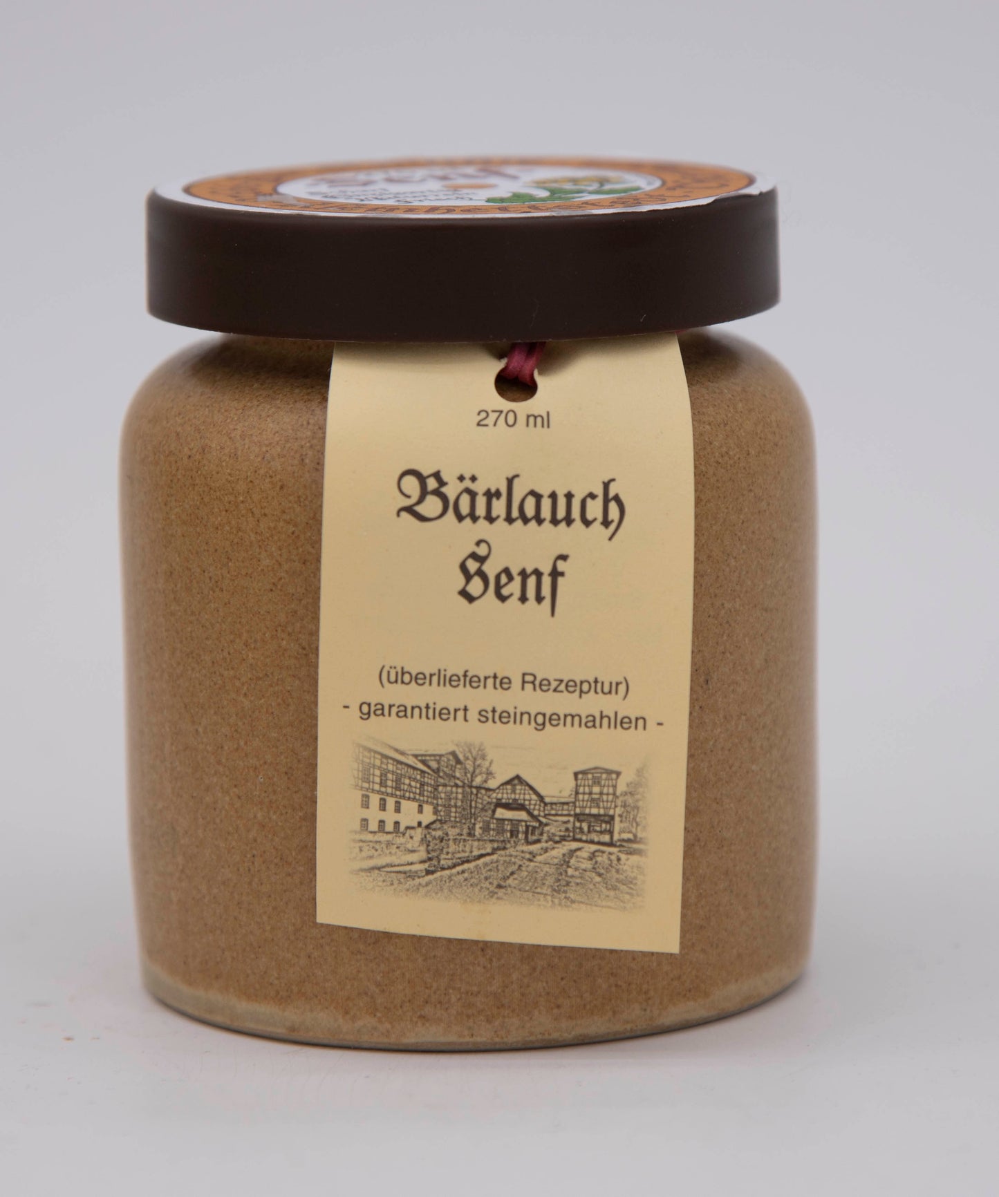 Bärlauch Senf steingemahlen