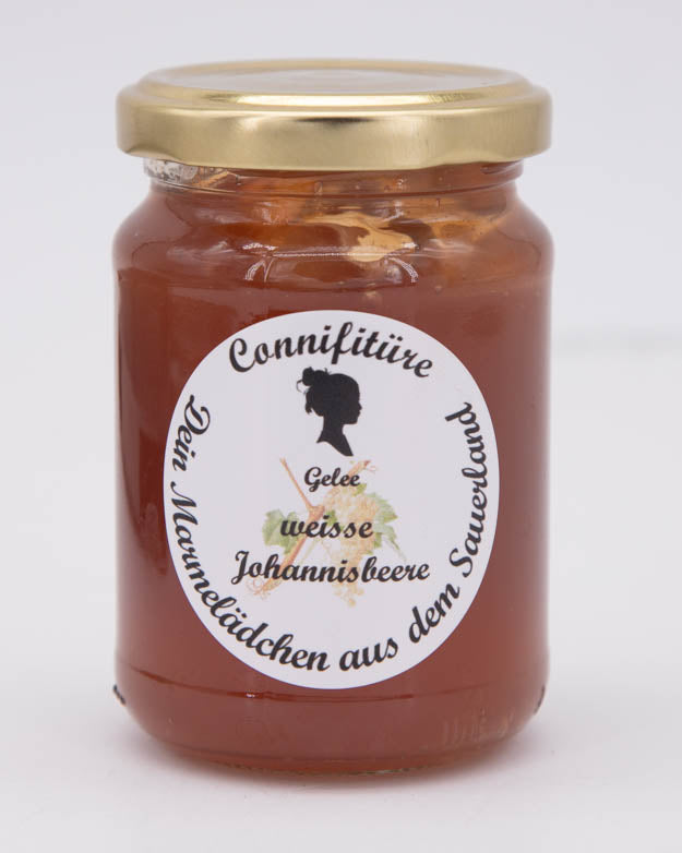 weißes Johannisbeer Gelee