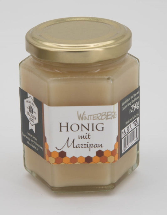 Honig mit Marzipan 250g